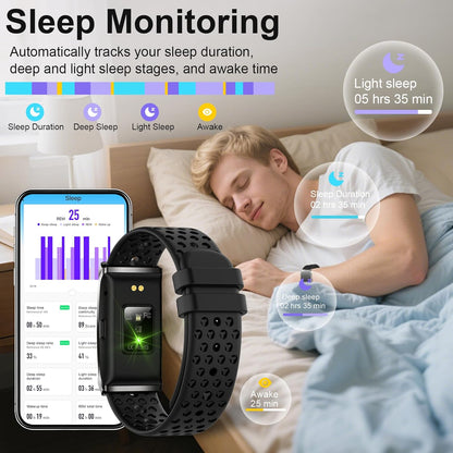 Smart Wearable Activity & Fitness Tracker Band (Men & Women)