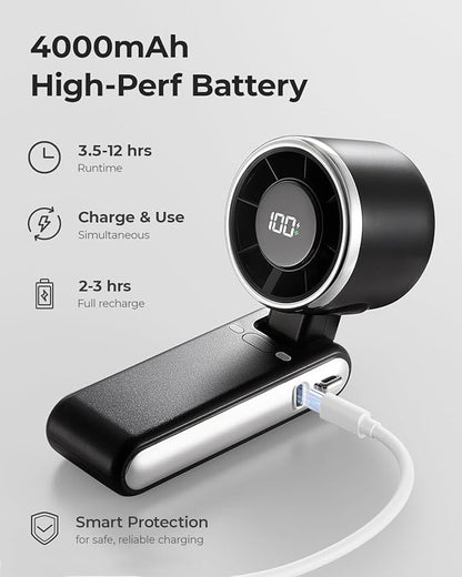 Smart 5-Speed Mini Turbo Fan