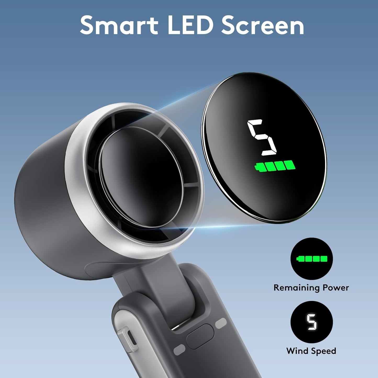 Smart 5-Speed Mini Turbo Fan