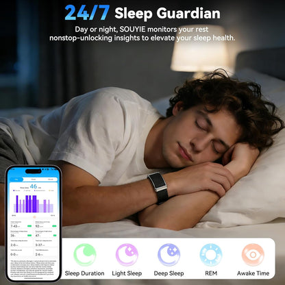 Smart Wearable Activity & Fitness Tracker Band (Men & Women)