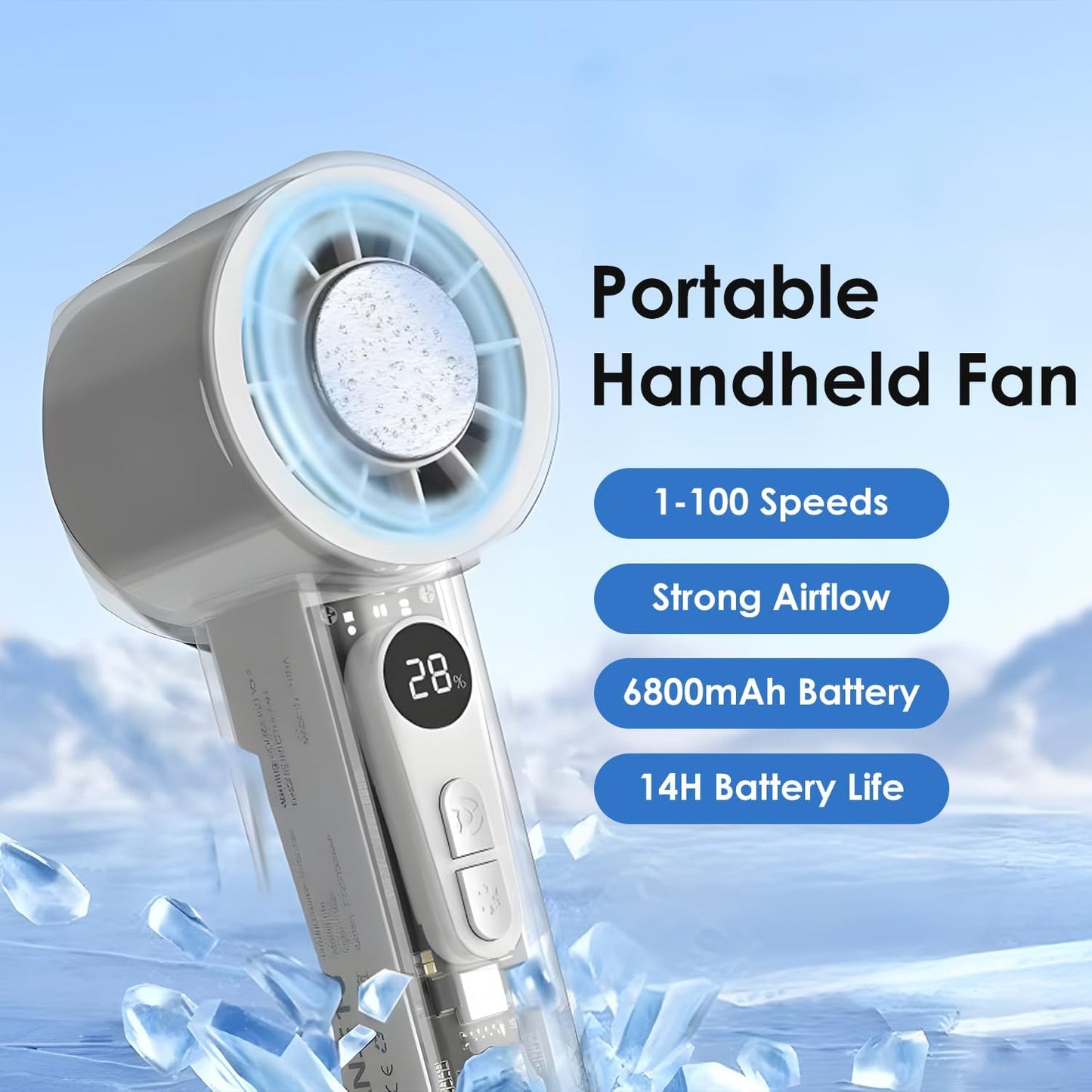 Smart Mini Turbo Cooling Fan