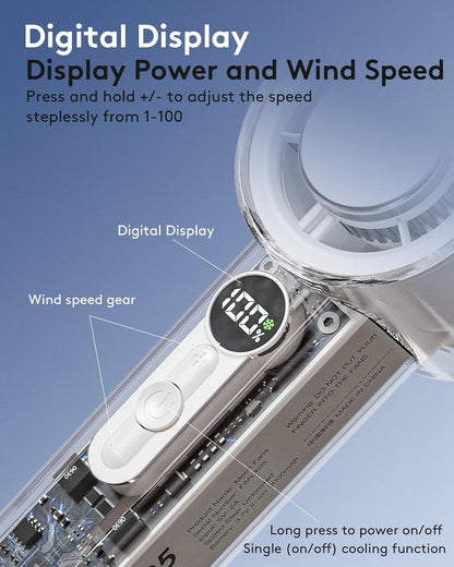 Smart Mini Turbo Cooling Fan