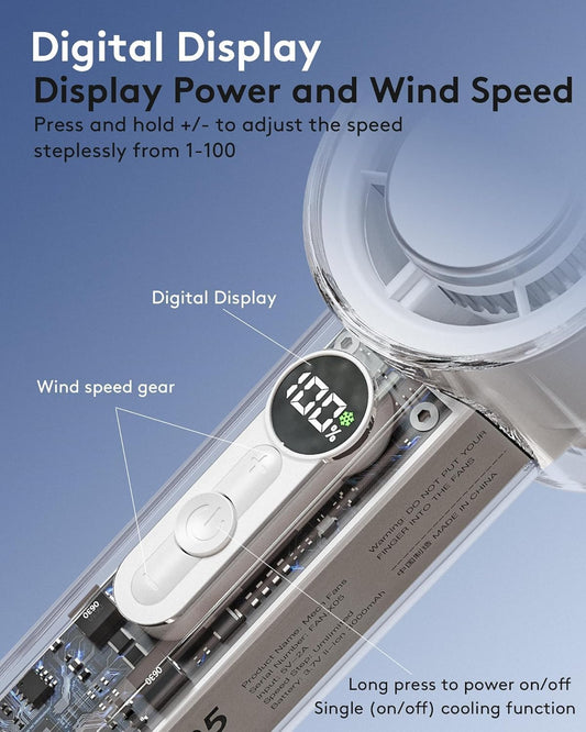Smart Mini Turbo Cooling Fan