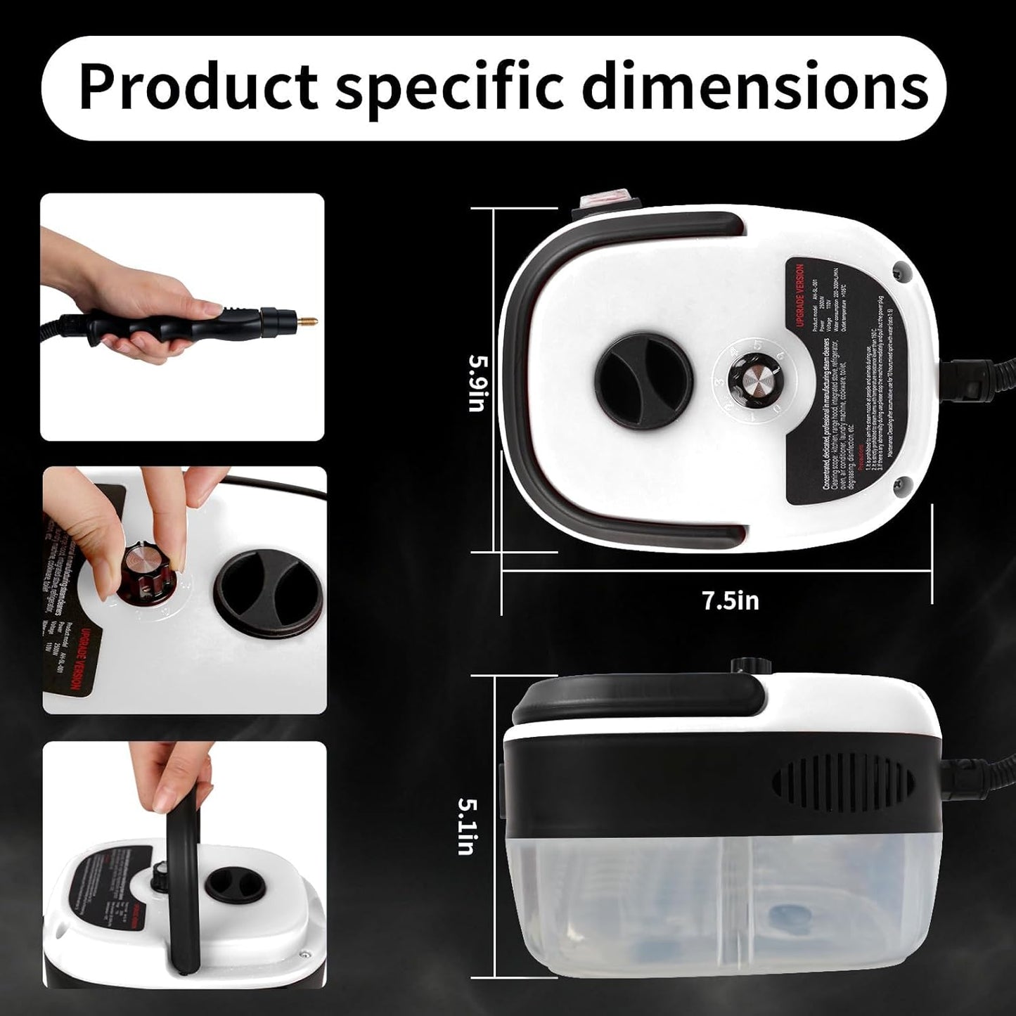 Pressurized Steam Cleaner